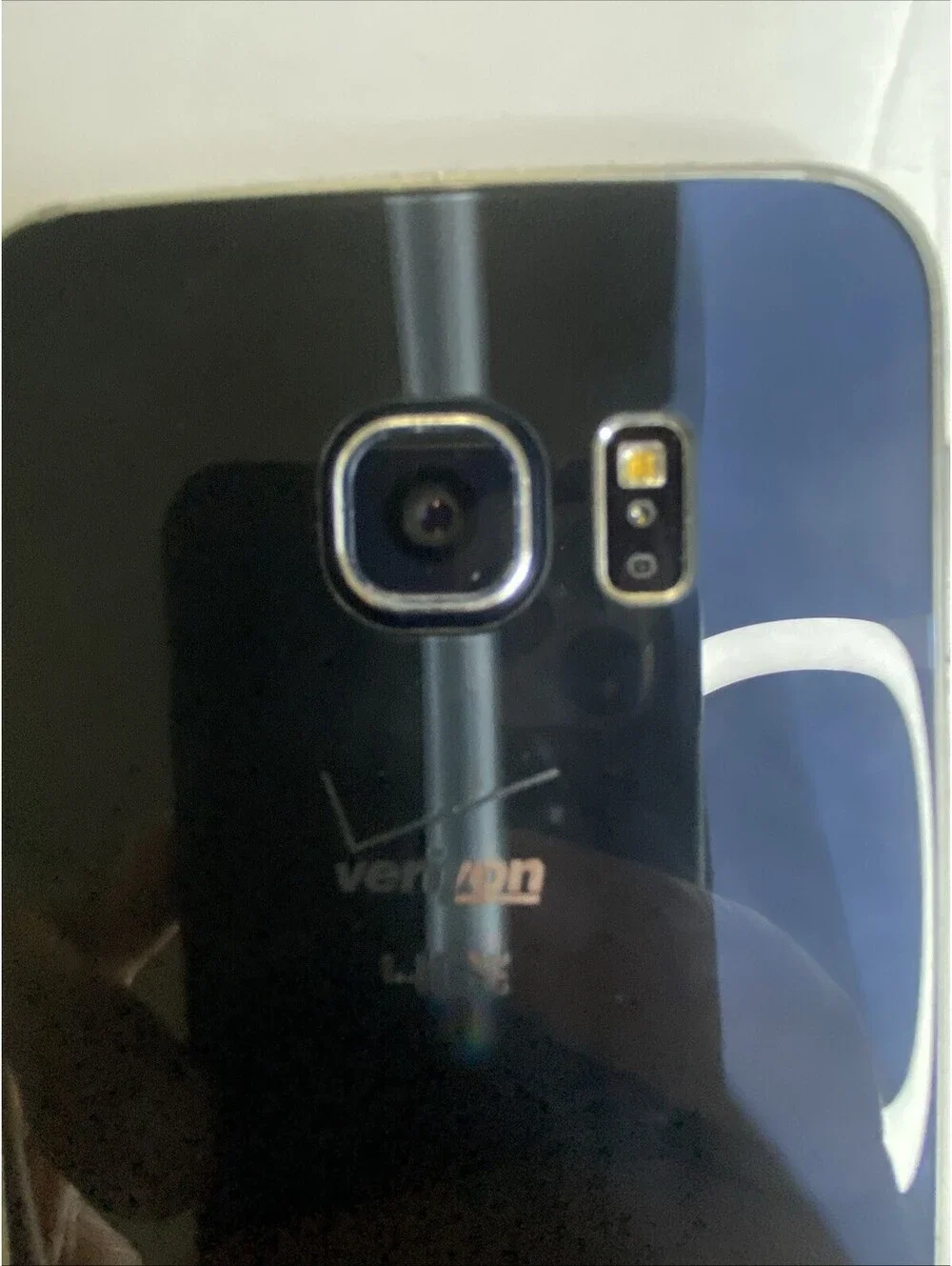 Samsung Galaxy S6 Edge 64 GB Black Sapphire - Unknown Carrier, Damaged, Untested